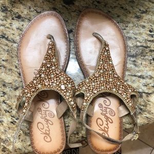 Naughty Monkey Bling Sandals